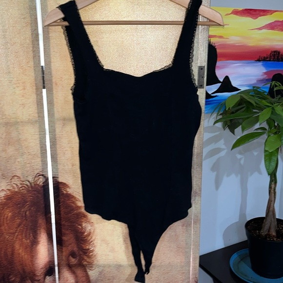 Planet Gold Tops - 5 for $25! Planet gold black tank body suit